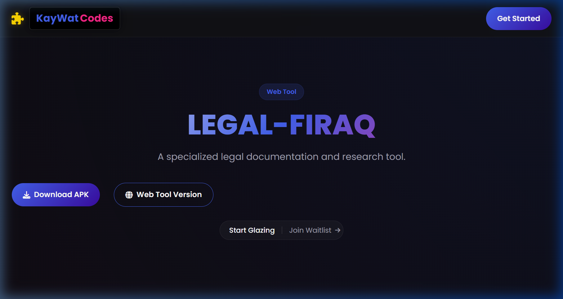 LEGAL-FIRAQ Landing