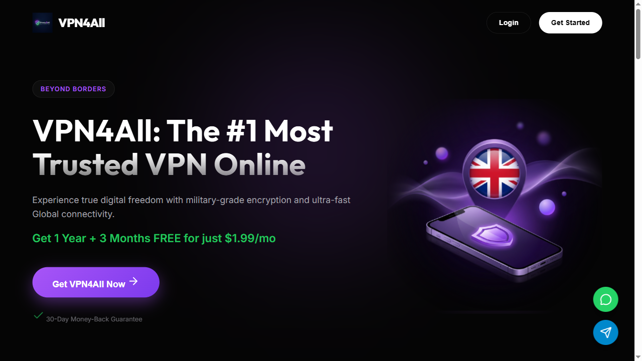 VPN4All Landing